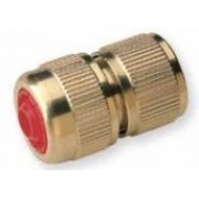 Brass Quick Hose Connector with Shut Off Valve 3/4 inch Hose